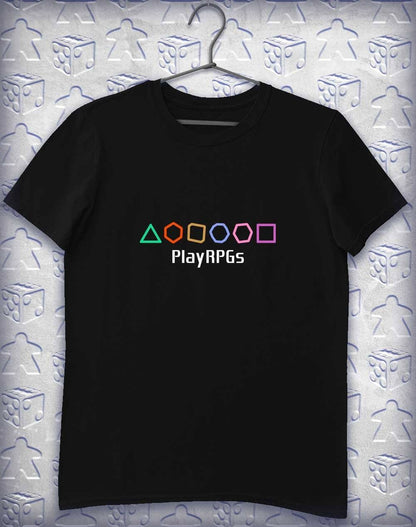 PlayRPGs Alphagamer T-Shirt L / Black  - Off World Tees