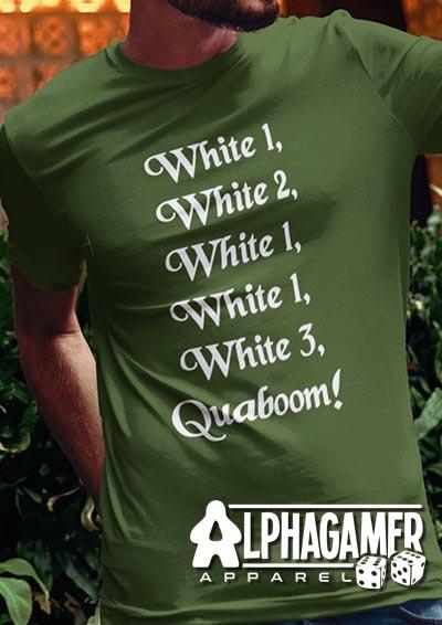 Quaboom Alphagamer T Shirt  - Off World Tees