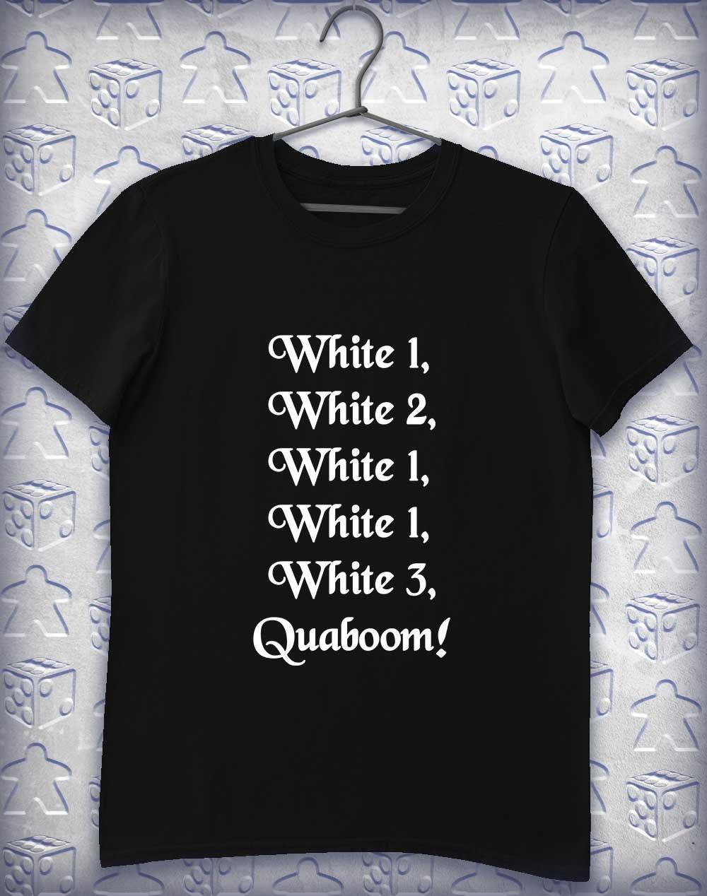 Quaboom Alphagamer T Shirt S / Black  - Off World Tees