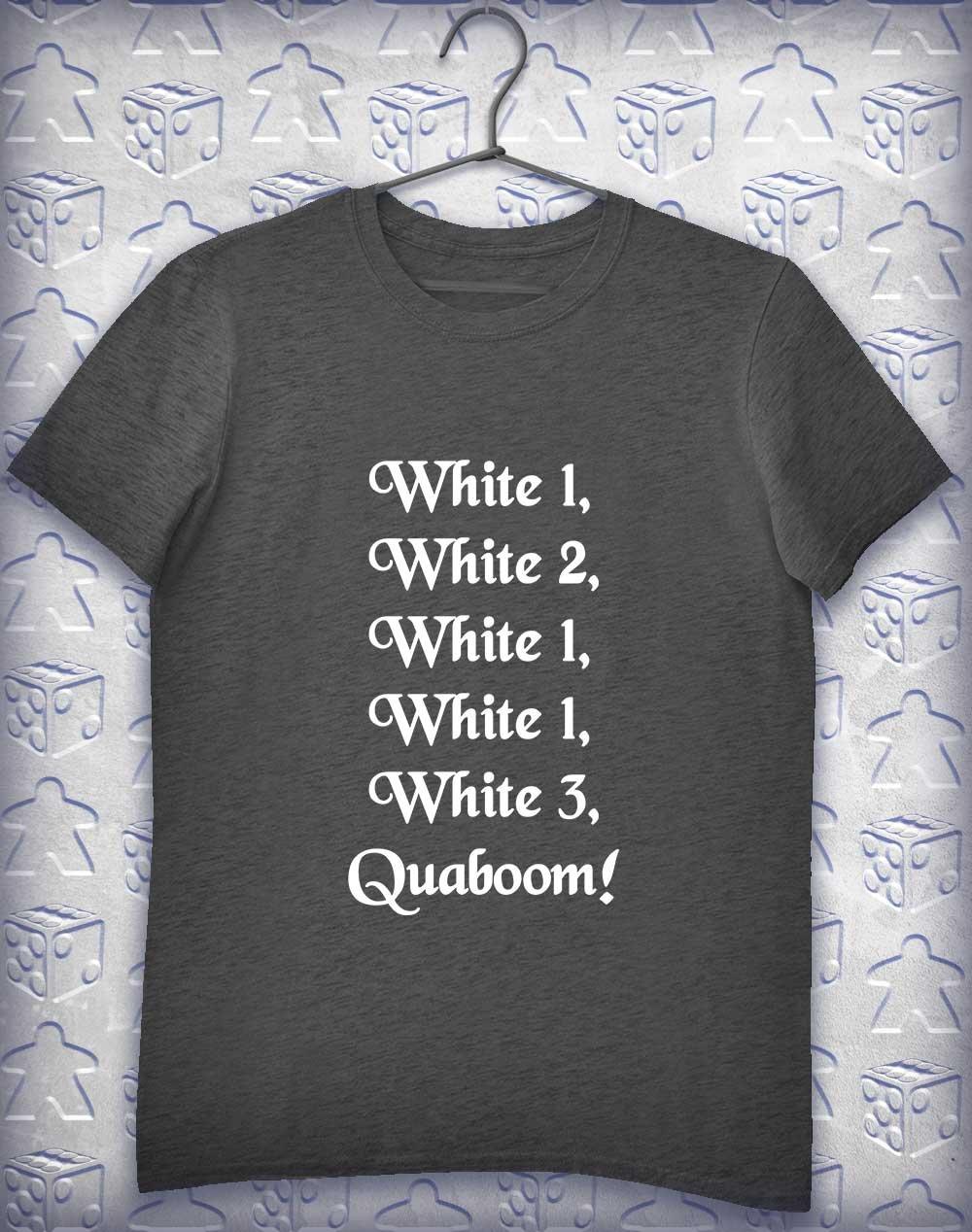 Quaboom Alphagamer T Shirt S / Dark Heather  - Off World Tees