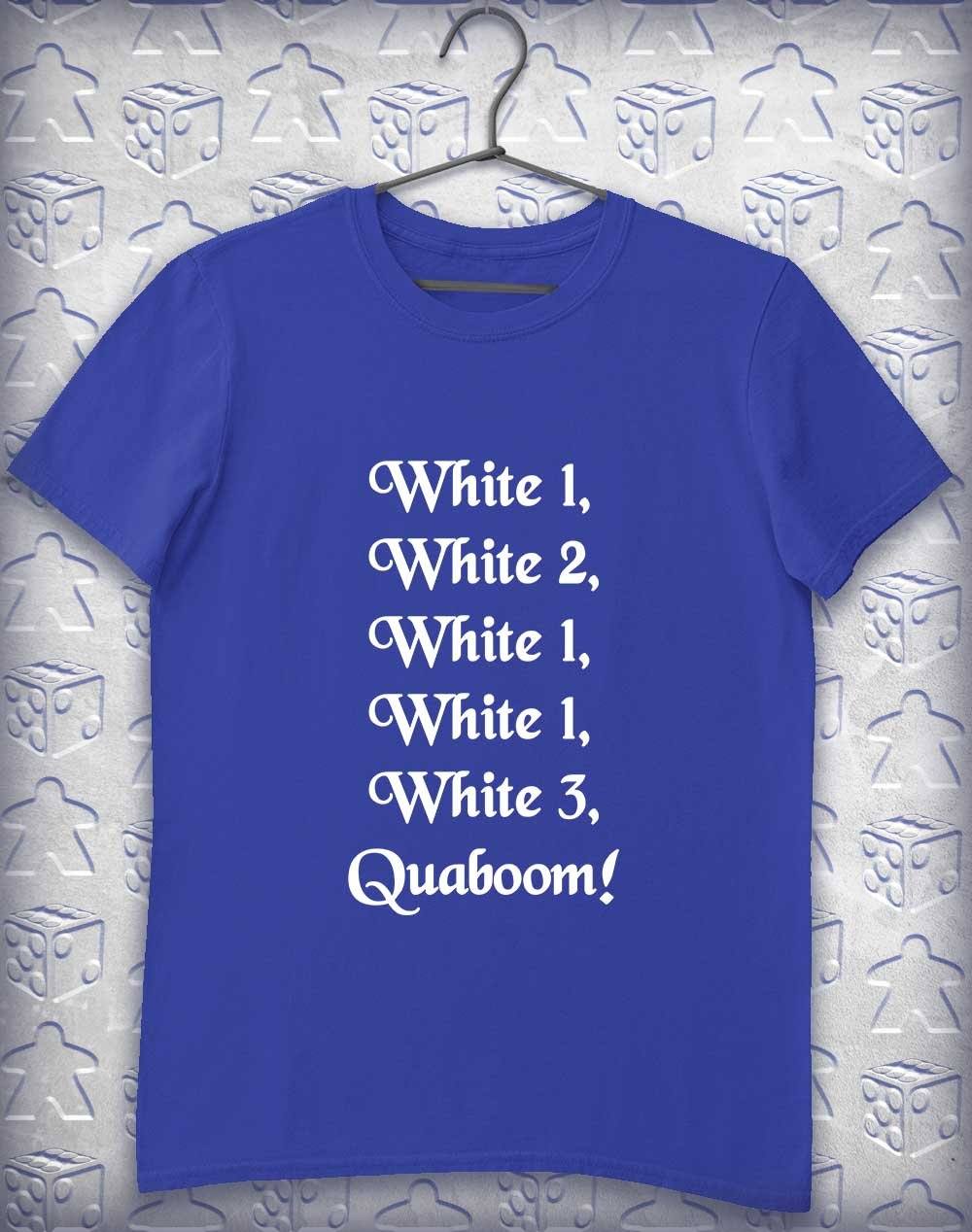 Quaboom Alphagamer T Shirt S / Royal  - Off World Tees