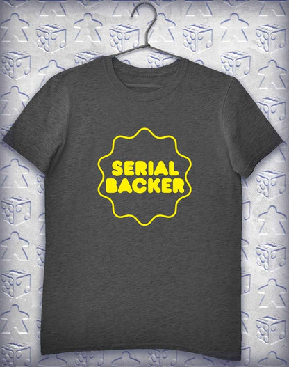 Serial Backer Alphagamer T-Shirt S / Dark Heather  - Off World Tees