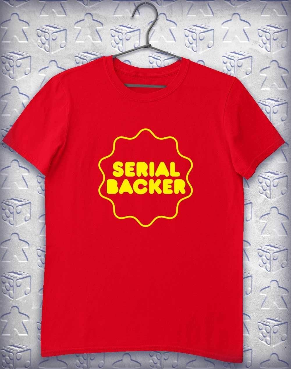 Serial Backer Alphagamer T-Shirt S / Red  - Off World Tees