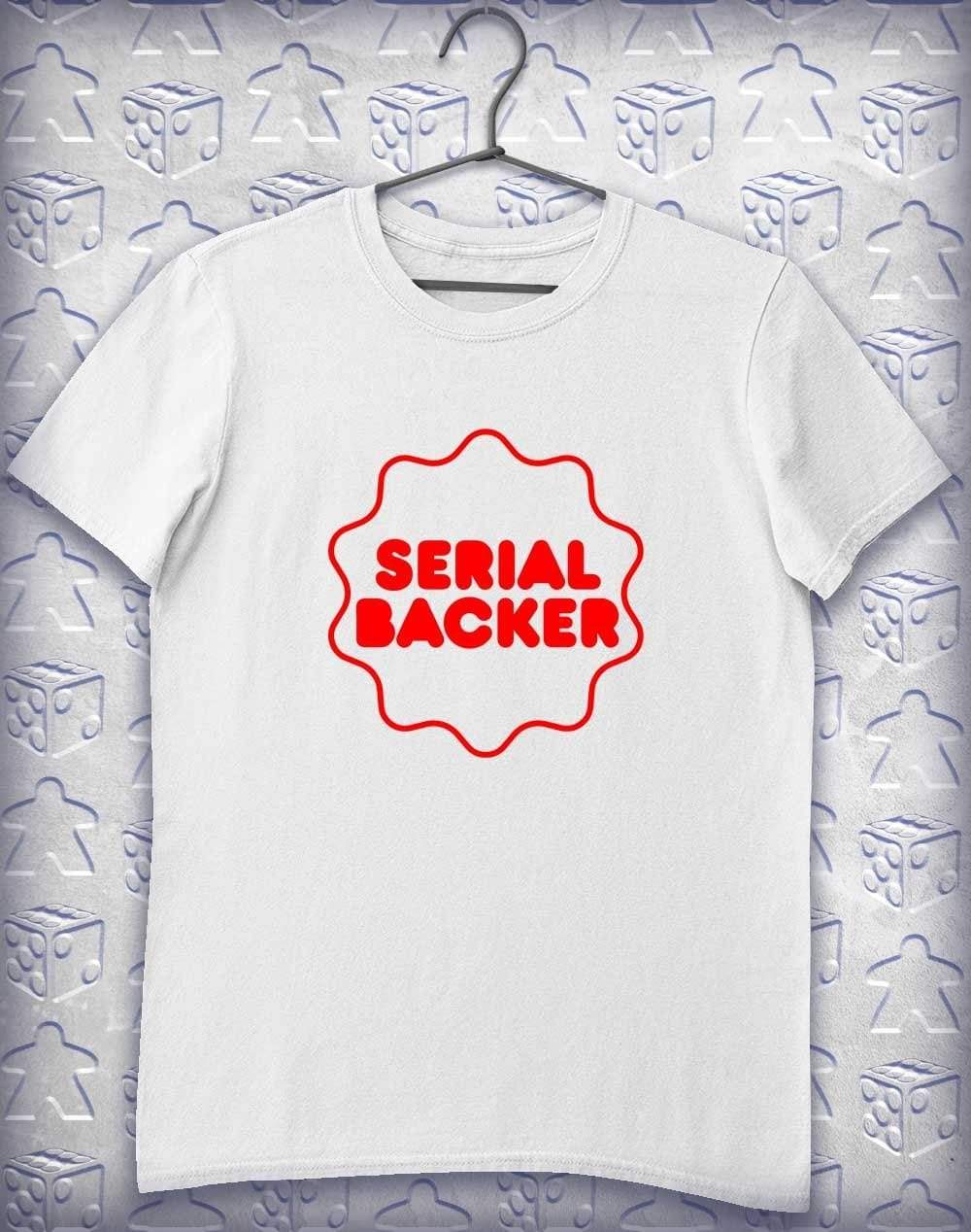 Serial Backer Alphagamer T-Shirt S / White  - Off World Tees