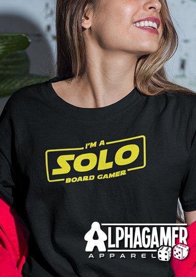 Solo Board Gamer Alphagamer T-Shirt  - Off World Tees