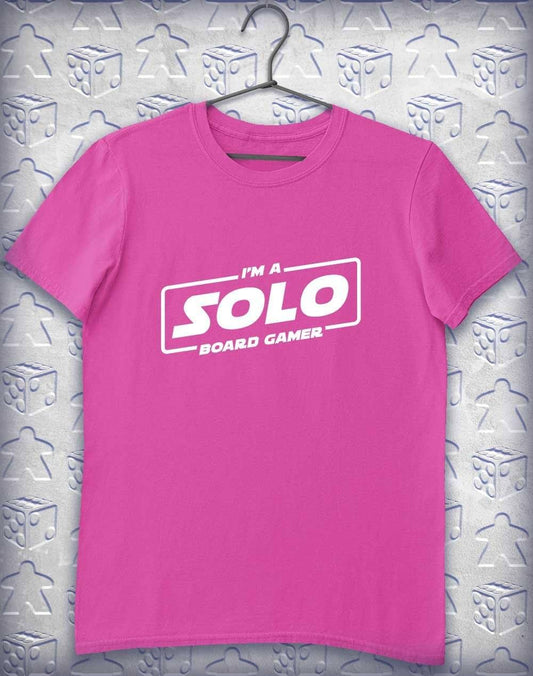 Solo Board Gamer Alphagamer T-Shirt S / Azalea  - Off World Tees