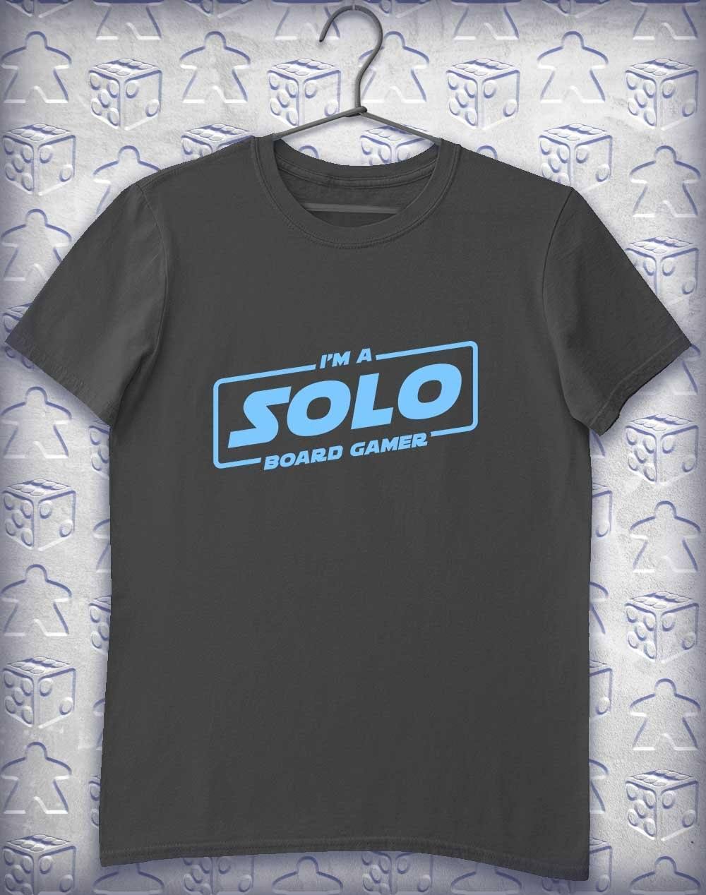 Solo Board Gamer Alphagamer T-Shirt S / Charcoal  - Off World Tees
