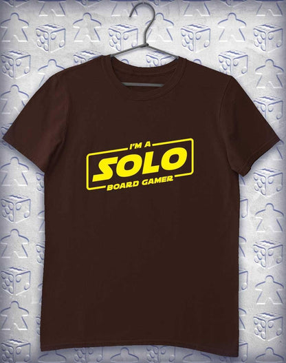 Solo Board Gamer Alphagamer T-Shirt S / Dark Chocolate  - Off World Tees