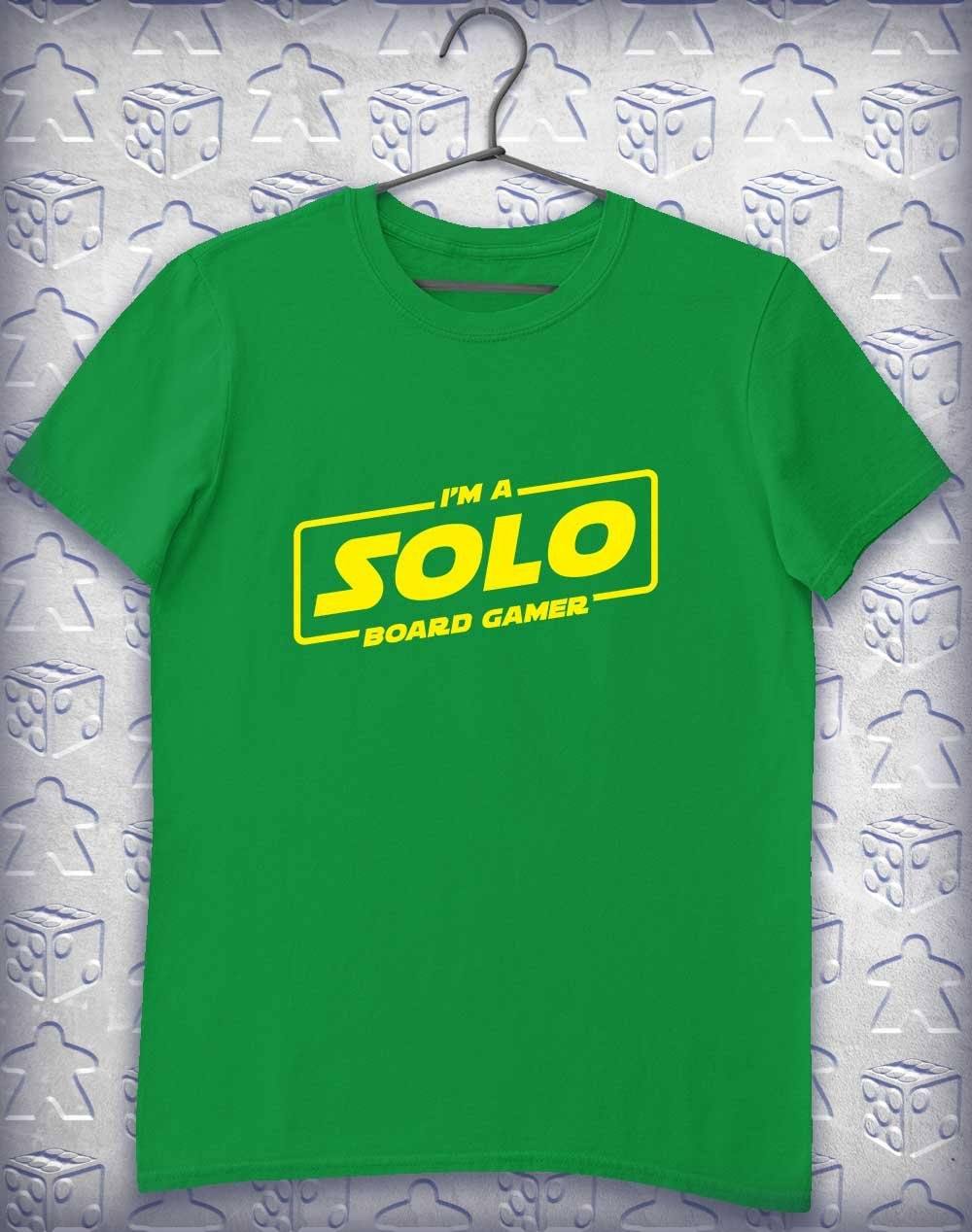 Solo Board Gamer Alphagamer T-Shirt S / Irish Green  - Off World Tees