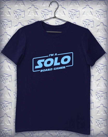 Solo Board Gamer Alphagamer T-Shirt S / Navy  - Off World Tees