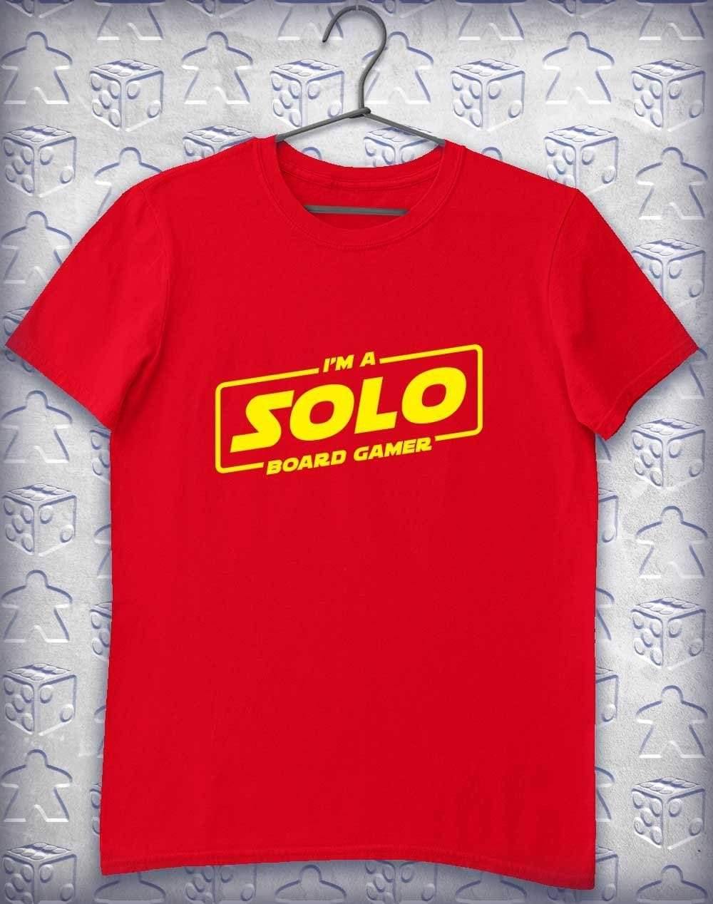 Solo Board Gamer Alphagamer T-Shirt S / Red  - Off World Tees