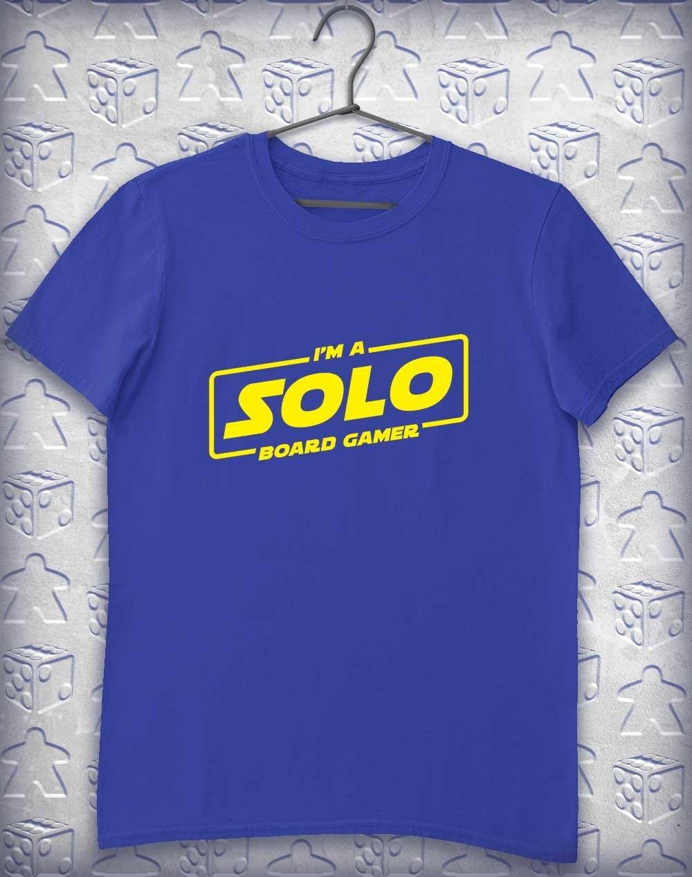 Solo Board Gamer Alphagamer T-Shirt S / Royal  - Off World Tees