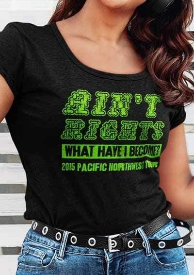 DELUXE Ain't Rights 2015 Tour Organic Scoop Neck T-Shirt  - Off World Tees