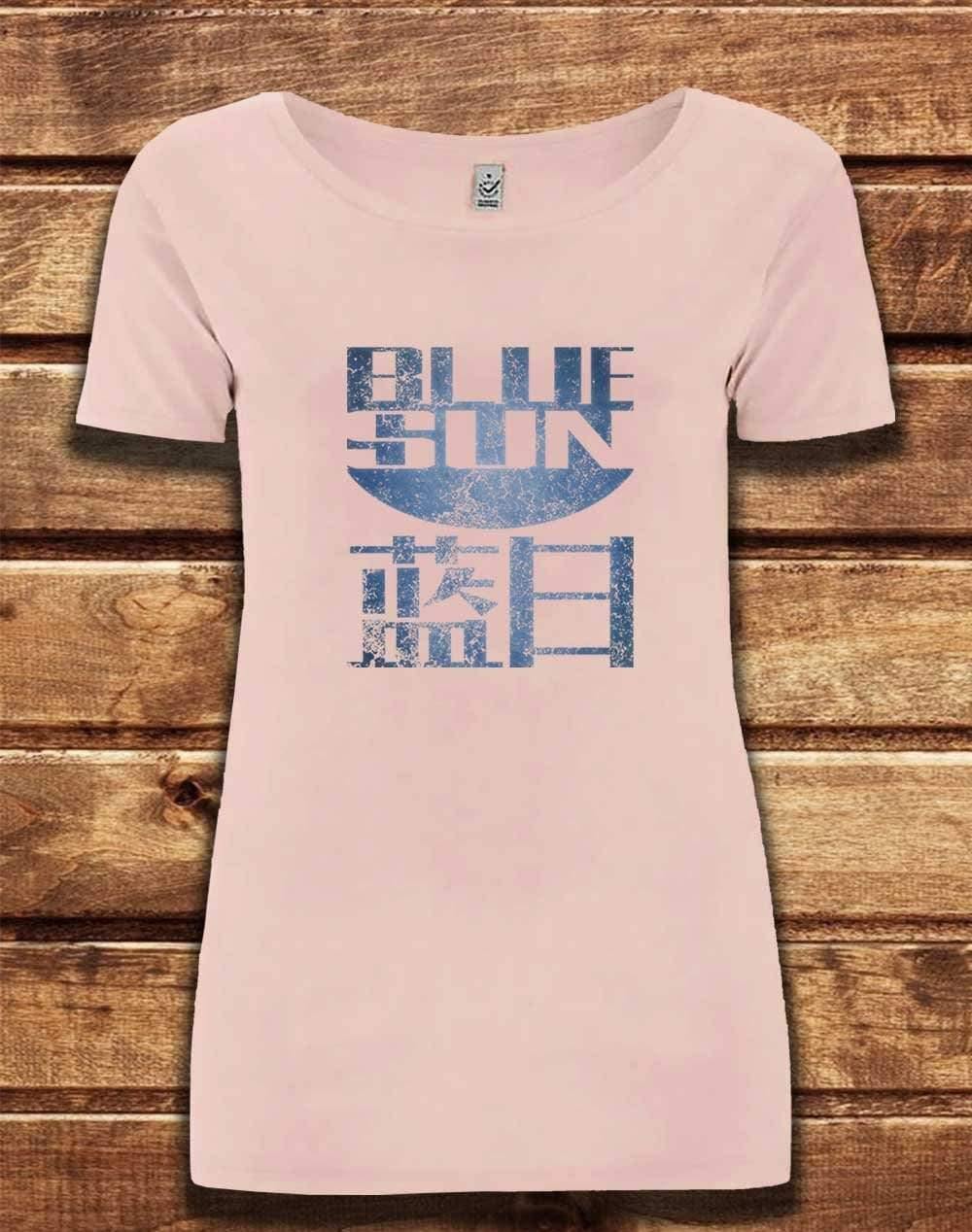 DELUXE Blue Sun Organic Scoop Neck T-Shirt 8-10 / Light Pink  - Off World Tees