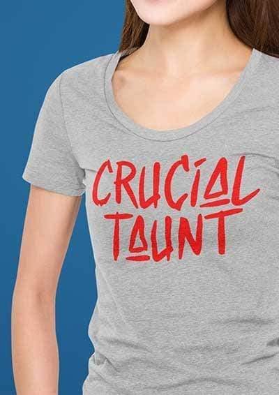DELUXE Crucial Taunt Organic Scoop Neck T-Shirt  - Off World Tees