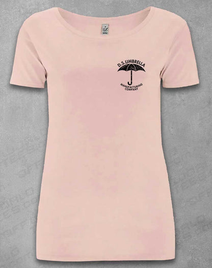 DELUXE DS Umbrella Organic Scoop Neck T-Shirt 8-10 / Light Pink  - Off World Tees