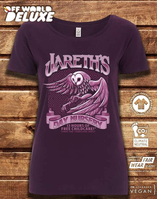 DELUXE Jareth's Day Nursery Organic Scoop Neck T-Shirt  - Off World Tees