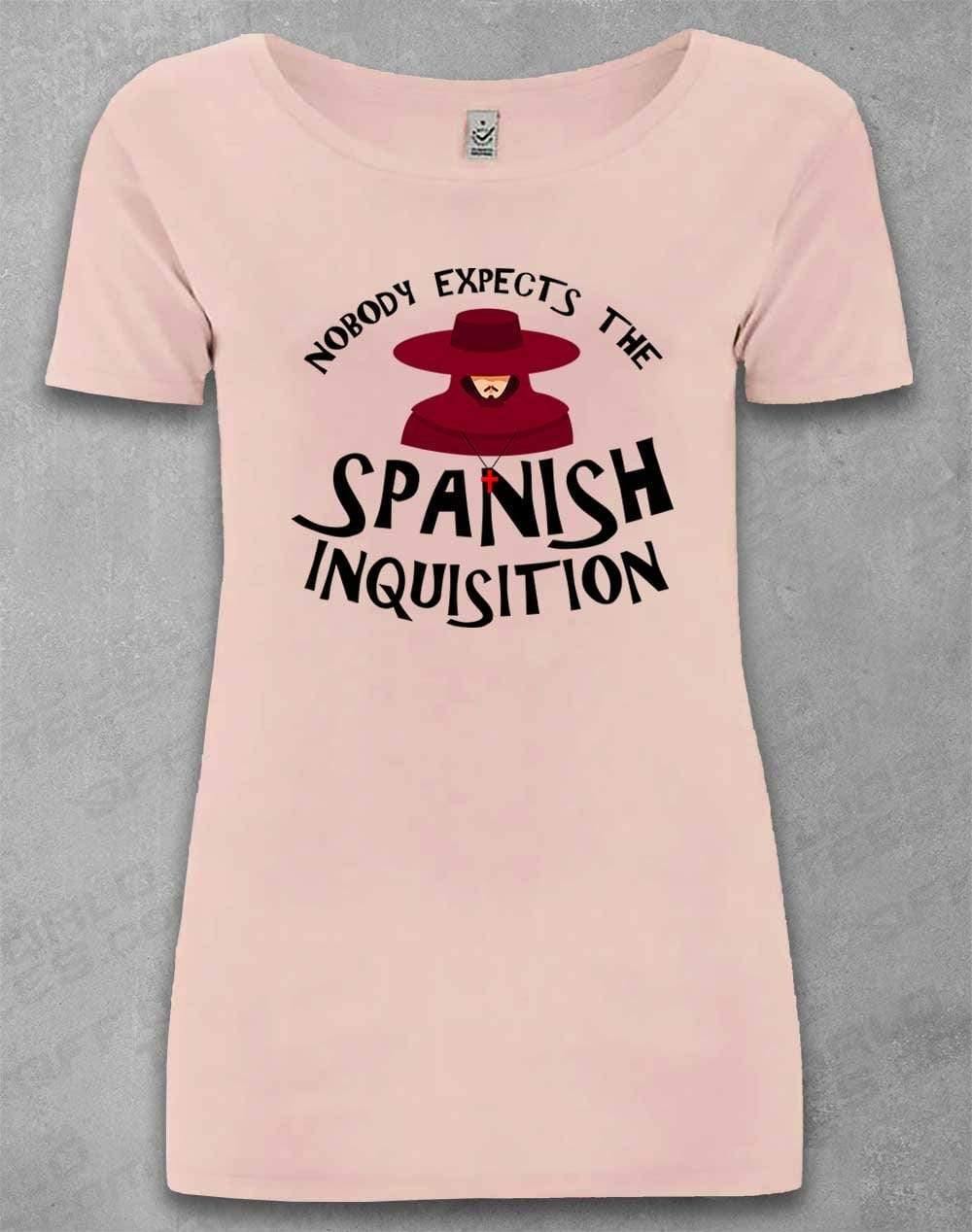 DELUXE Nobody Expects the Spanish Inquisition Organic Scoop Neck T-Shirt 8-10 / Light Pink  - Off World Tees