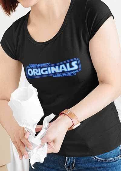 DELUXE Originals FTW - Organic Scoop Neck T-Shirt  - Off World Tees