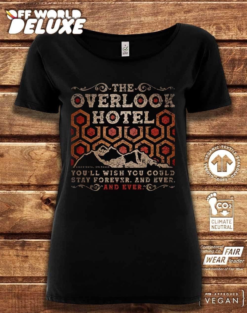 DELUXE Overlook Hotel Organic Scoop Neck T-Shirt  - Off World Tees