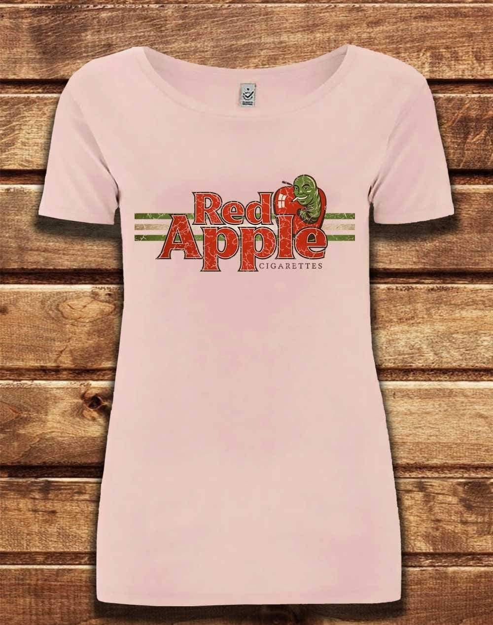 DELUXE Red Apple Cigarettes Organic Scoop Neck T-Shirt 8-10 / Light Pink  - Off World Tees