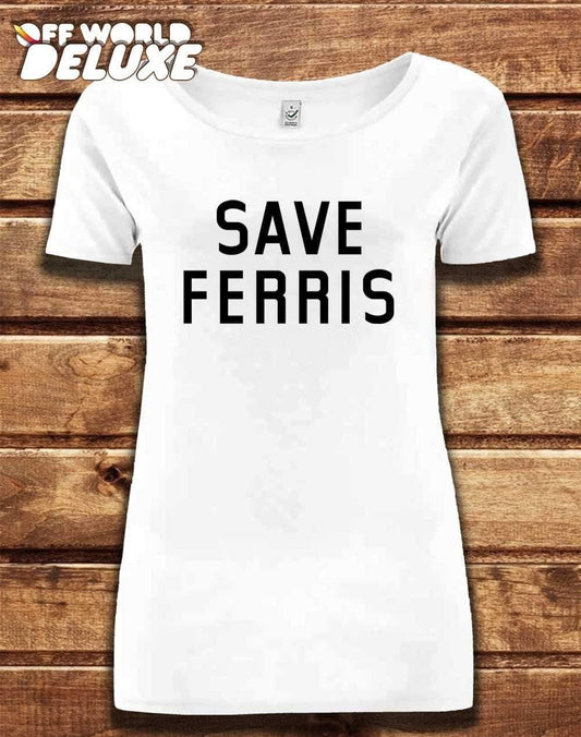 DELUXE Save Ferris Organic Scoop Neck T-Shirt  - Off World Tees