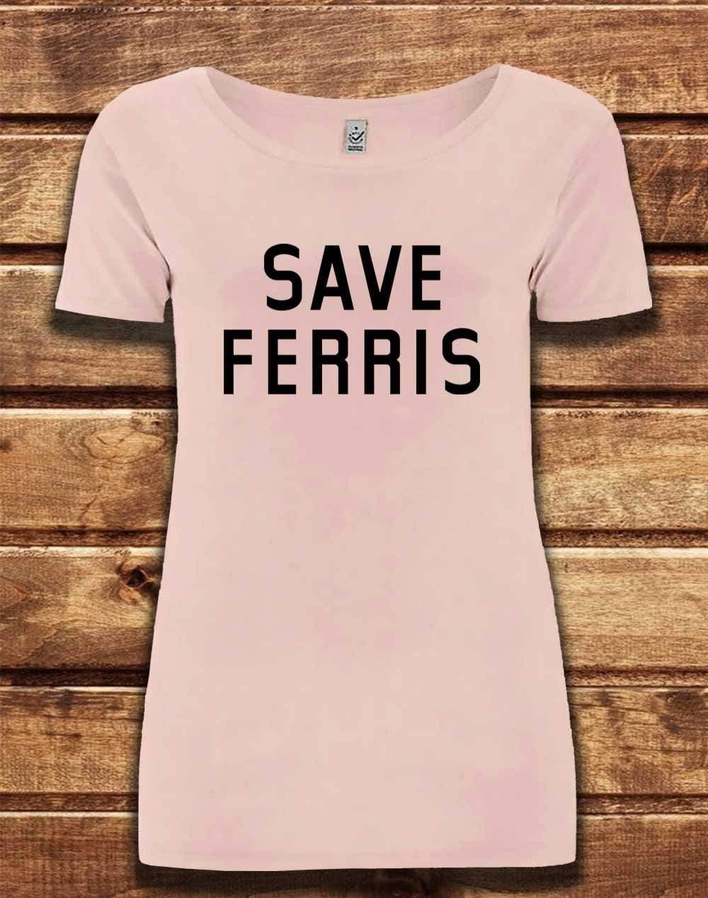 DELUXE Save Ferris Organic Scoop Neck T-Shirt 8-10 / Light Pink  - Off World Tees