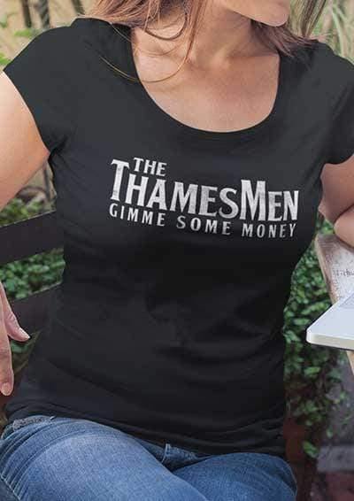 DELUXE The Thamesmen Gimme Some Money Organic Scoop Neck T-Shirt  - Off World Tees