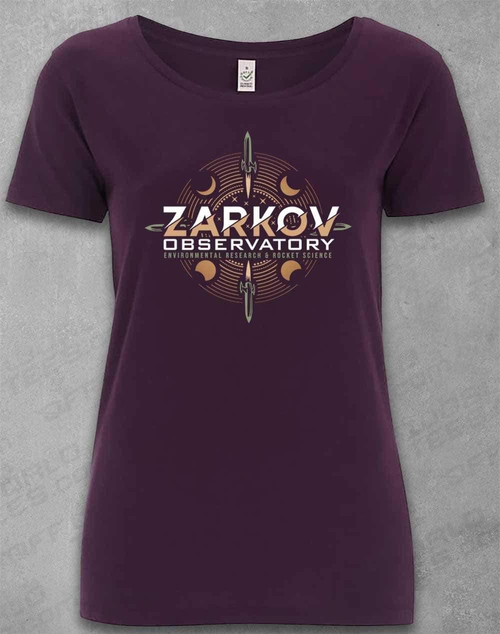 DELUXE Zarkov Observatory Organic Scoop Neck T-Shirt  - Off World Tees
