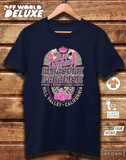 DELUXE Biff Tannen's Pleasure Paradise Organic Cotton T-Shirt  - Off World Tees