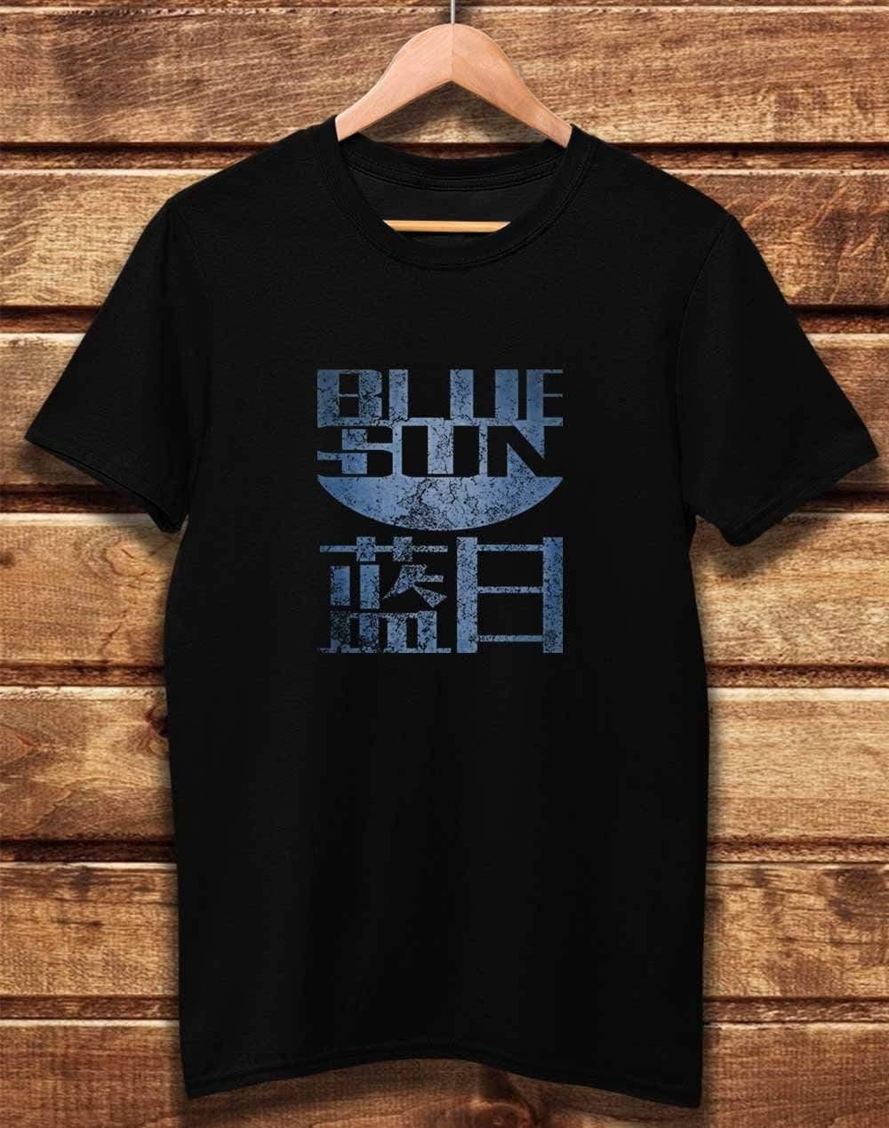 DELUXE Blue Sun Organic Cotton T-Shirt XS / Black  - Off World Tees