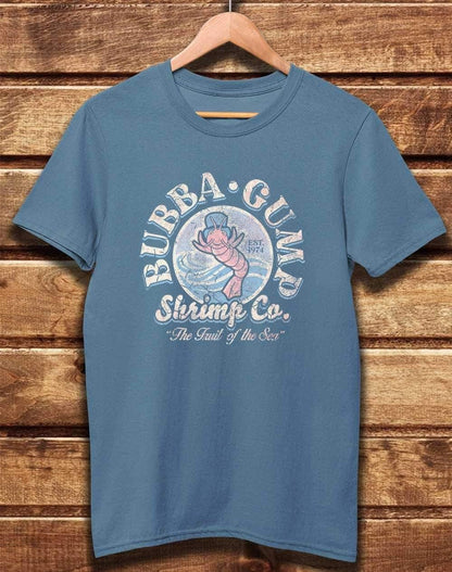 DELUXE Bubba Gump Shrimp Co Organic Cotton T-Shirt XS / Faded Denim  - Off World Tees