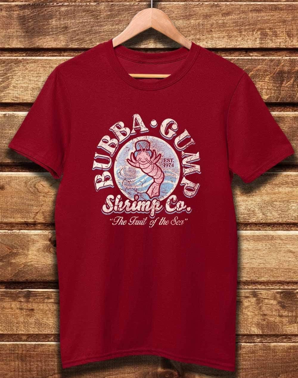 DELUXE Bubba Gump Shrimp Co Organic Cotton T-Shirt XS / Red  - Off World Tees