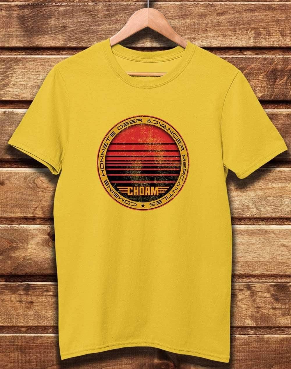 DELUXE CHOAM Organic Cotton T-Shirt S / Yellow  - Off World Tees