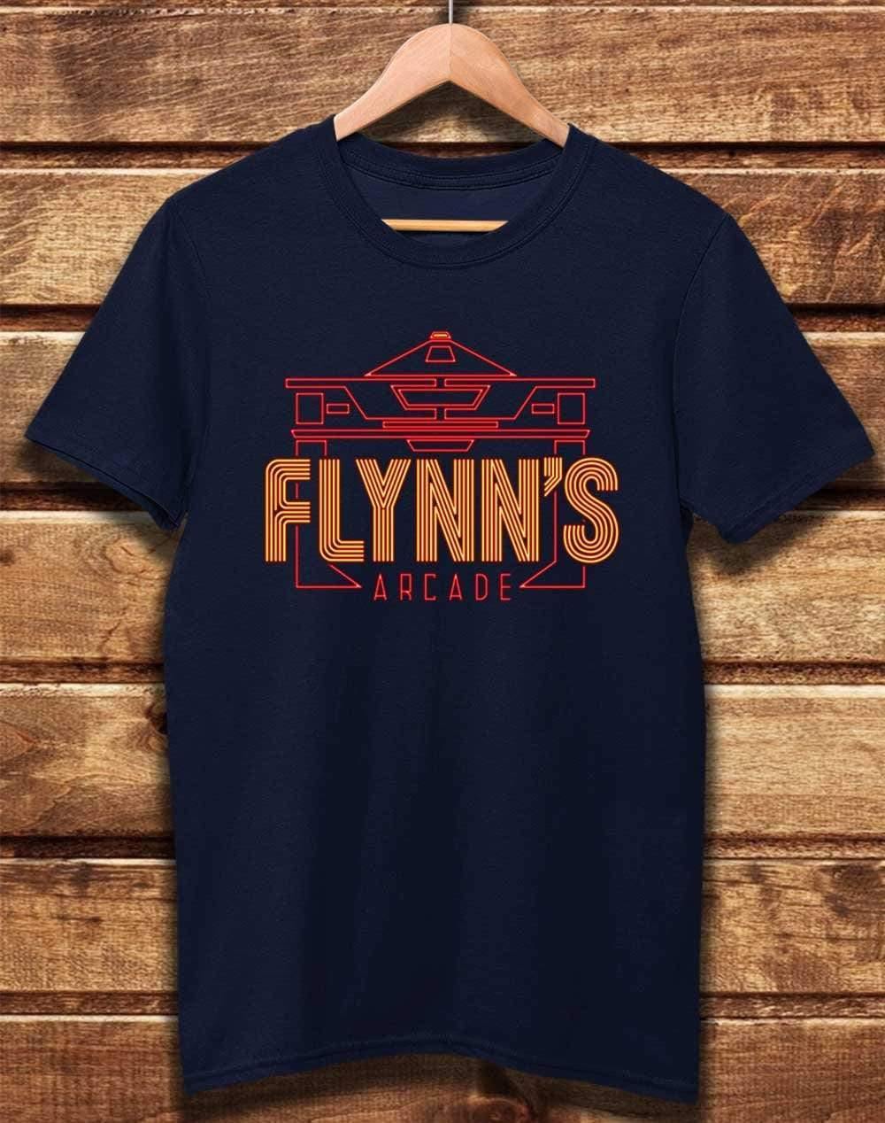 DELUXE Flynn's Arcade Organic Cotton T-Shirt XS / Navy  - Off World Tees