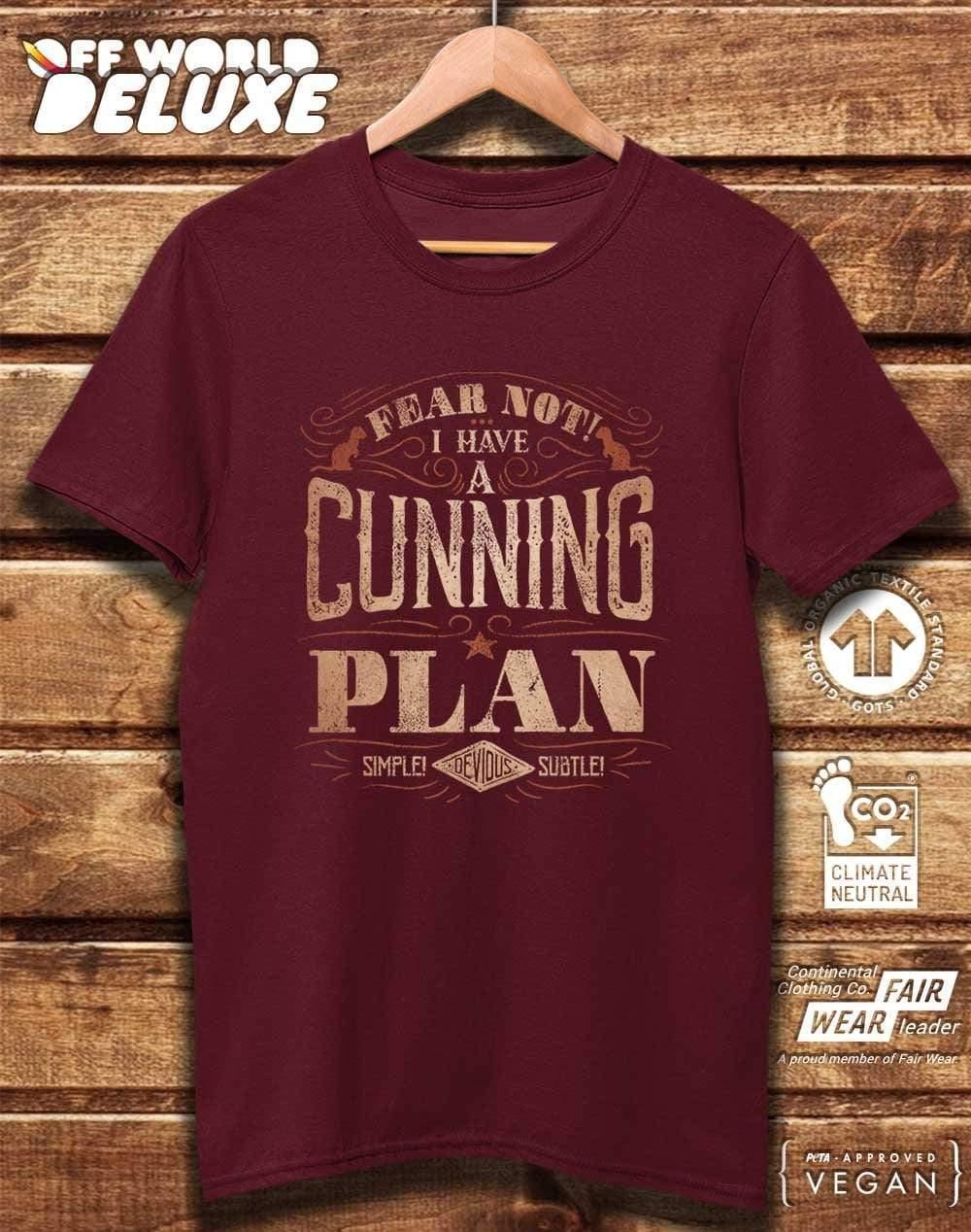 DELUXE I Have a Cunning Plan Organic Cotton T-Shirt  - Off World Tees