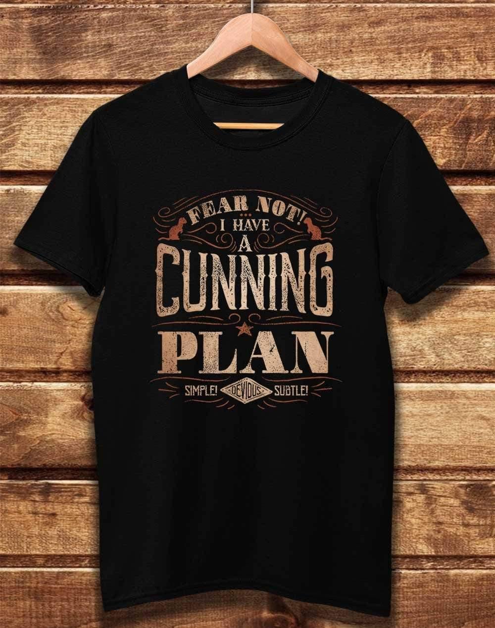 DELUXE I Have a Cunning Plan Organic Cotton T-Shirt XS / Black  - Off World Tees