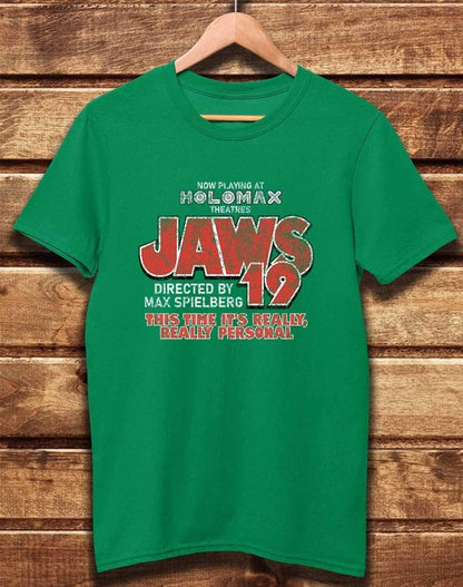 DELUXE Jaws 19 Organic Cotton T-Shirt XS / Kelly Green  - Off World Tees