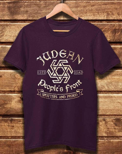 DELUXE Judean People's Front Organic Cotton T-Shirt XS / Eggplant  - Off World Tees