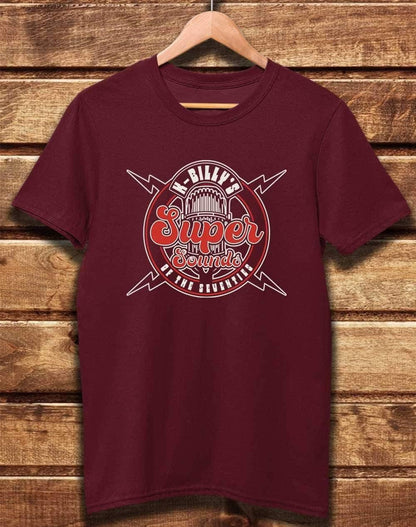 DELUXE K-Billy's Super Sounds Organic Cotton T-Shirt XS / Burgundy  - Off World Tees