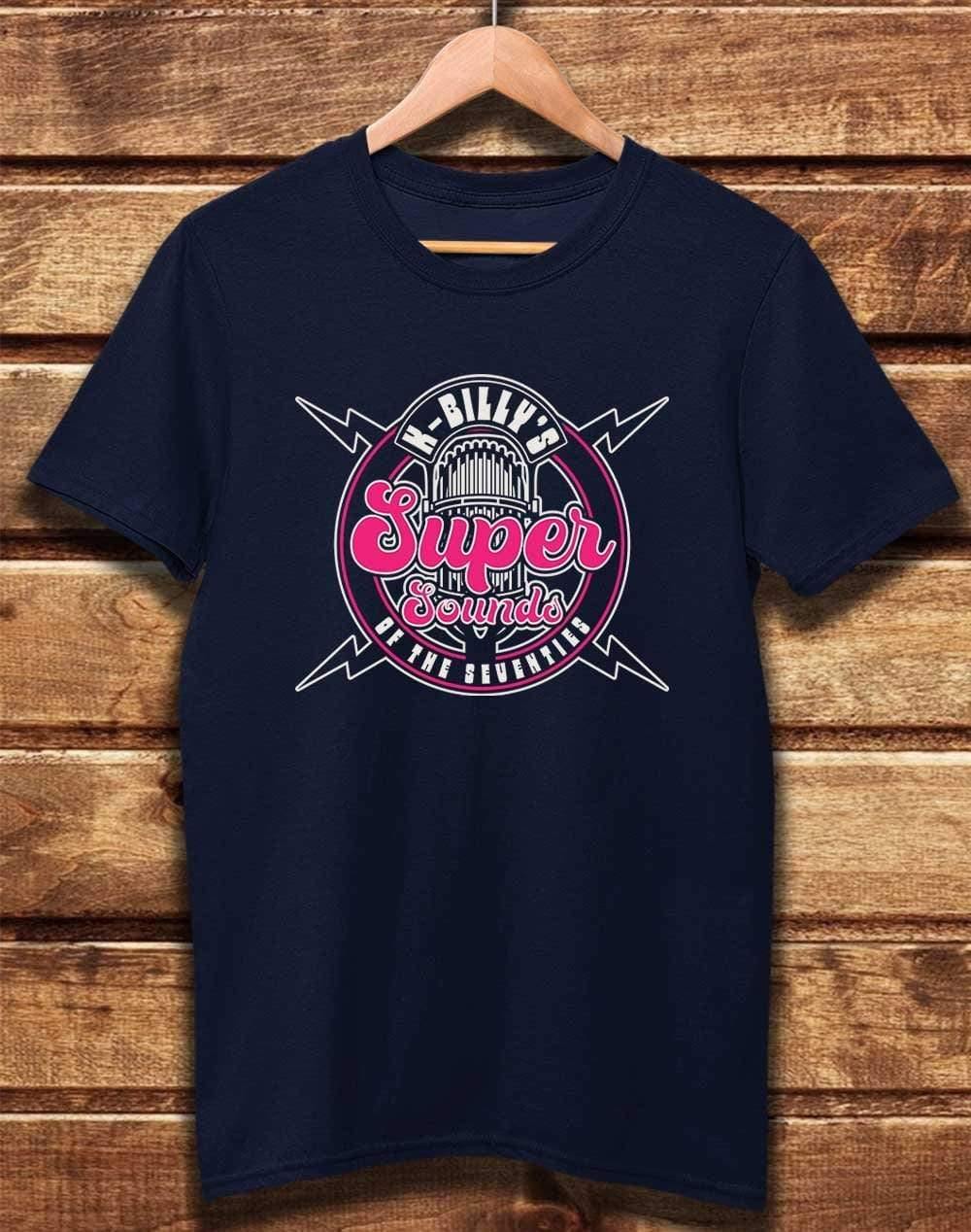 DELUXE K-Billy's Super Sounds Organic Cotton T-Shirt XS / Navy  - Off World Tees