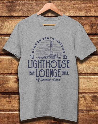 DELUXE Lightouse Lounge 1985 Organic Cotton T-Shirt XS / Melange Grey  - Off World Tees