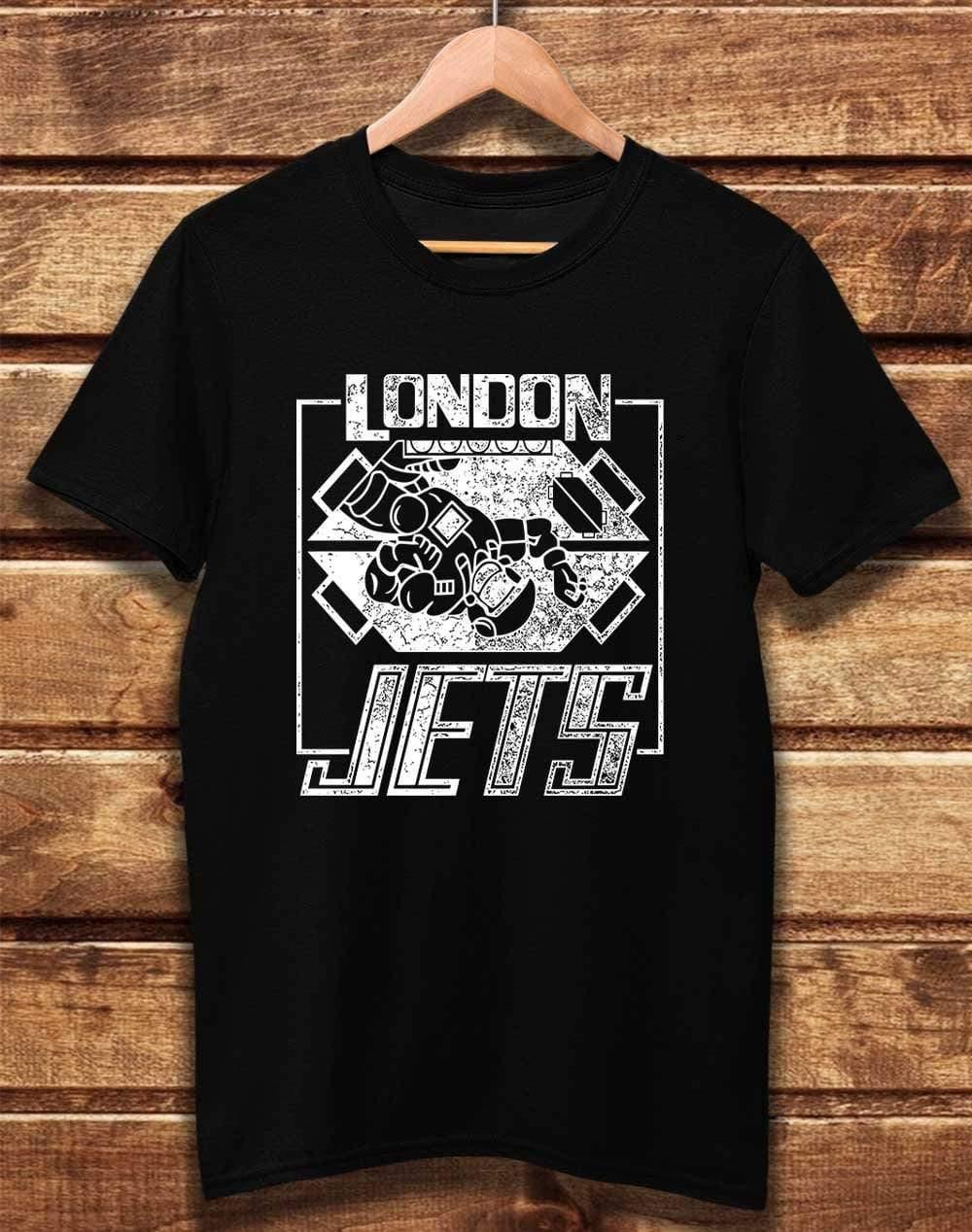 DELUXE London Jets Organic Cotton T-Shirt XS / Black  - Off World Tees