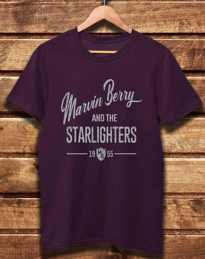 DELUXE Marvin Berry and the Starlighters Organic Cotton T-Shirt XS / Eggplant  - Off World Tees