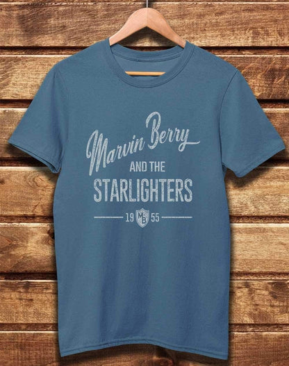 DELUXE Marvin Berry and the Starlighters Organic Cotton T-Shirt XS / Faded Denim  - Off World Tees