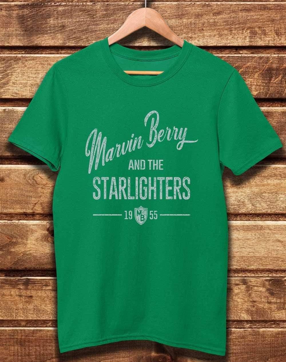 DELUXE Marvin Berry and the Starlighters Organic Cotton T-Shirt XS / Kelly Green  - Off World Tees