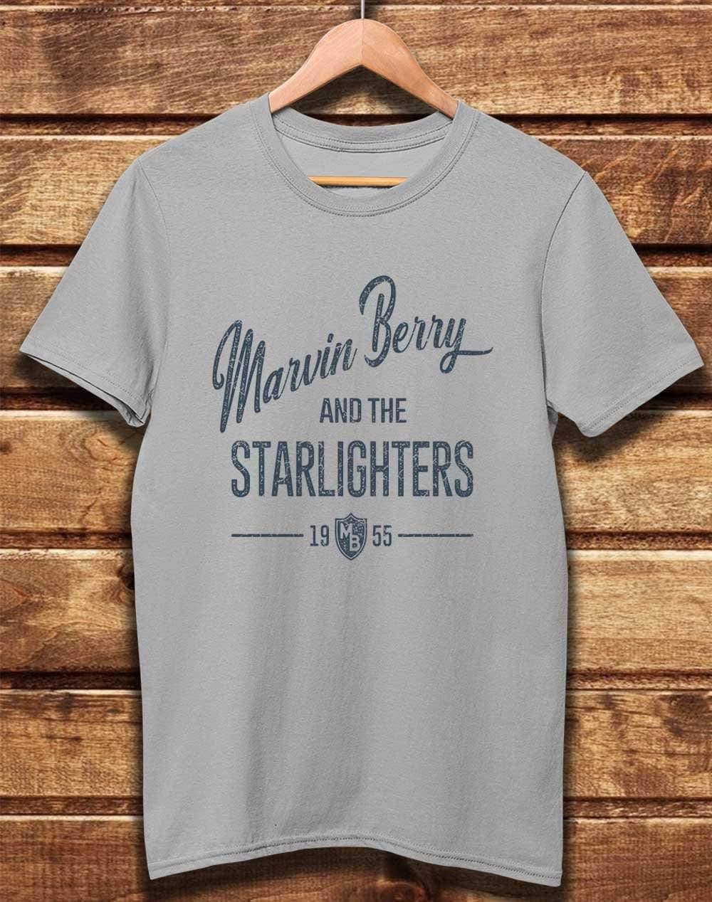 DELUXE Marvin Berry and the Starlighters Organic Cotton T-Shirt XS / Light Grey  - Off World Tees