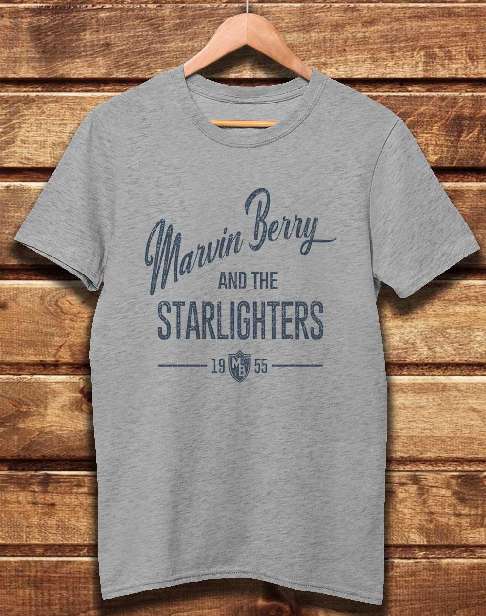 DELUXE Marvin Berry and the Starlighters Organic Cotton T-Shirt XS / Melange Grey  - Off World Tees