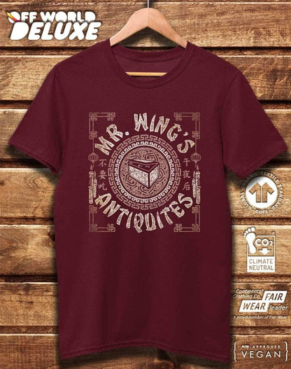 DELUXE Mr Wing's Antiquites Organic Cotton T-Shirt  - Off World Tees