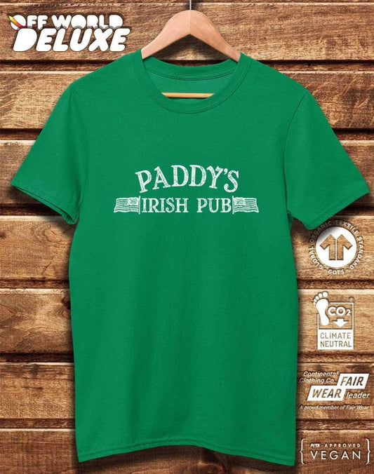 DELUXE Paddy's Irish Pub Organic Cotton T-Shirt  - Off World Tees
